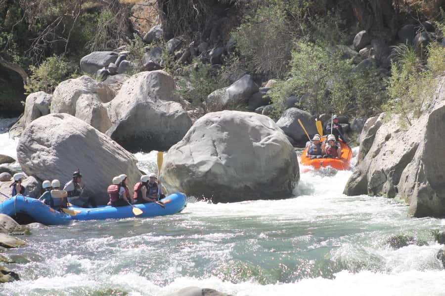 Arequipa: Rio Chili Rafting Tour with Snack - Pickup from Arequipa and the gear house