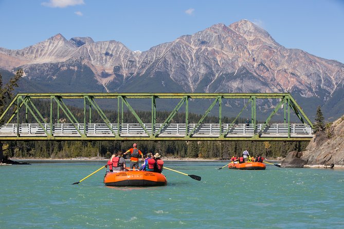Athabasca River Easy Scenic Raft Trip - Small rapids, big splashes, and cold water