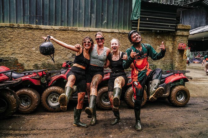 ATV Quad Bike and White Water Rafting in Ubud Bali - Two meals with rice terrace views