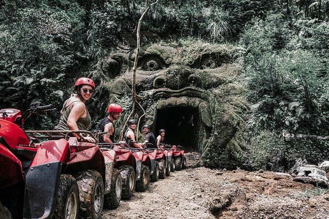 ATV Quad Bike and White Water Rafting in Ubud Bali - The ATV route: mud, rivers, and Gorilla Cave