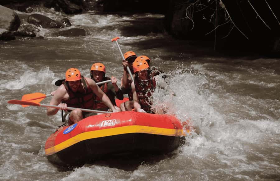 Bali Adventure Combo: Rafting & Tandem ATV Experience - From hotel pickup to the river