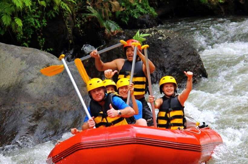 Bali Adventure Unlimited: Rafting, ATV, and Delicious Lunch - The Ayung River rafting section