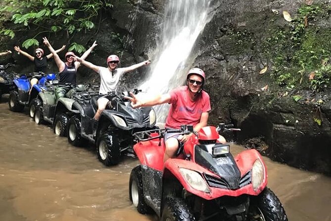 Bali ATV Quad Bike Through Tunnel, Waterfall, White Water Rafting - The order of activities can affect your comfort