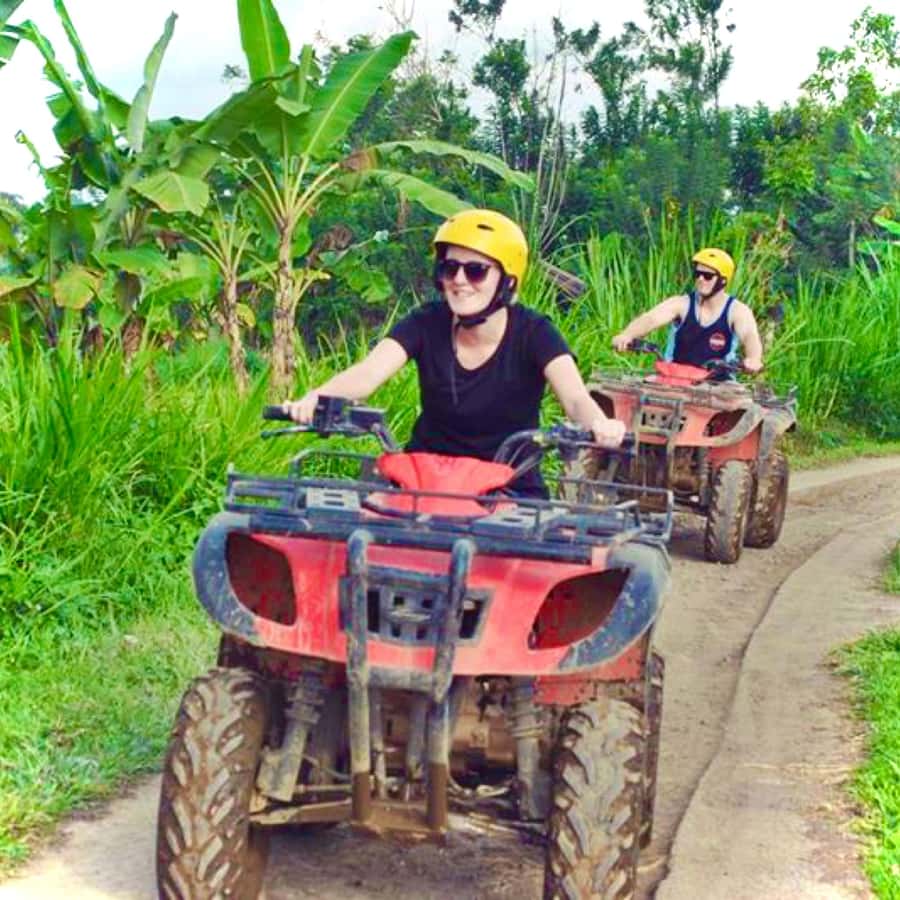 Bali: ATV Quad Biking and Water Rafting Adventure Tour - From your hotel to the Ayung River
