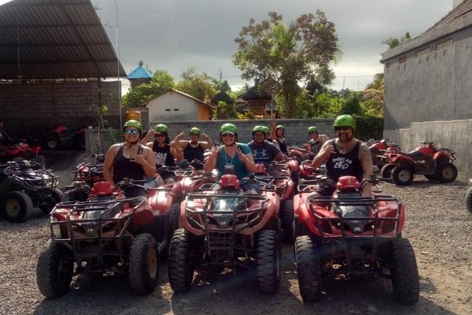 Bali ATV Rafting And Ubud Waterfall Private Tour - Tegenungan Waterfall after the river