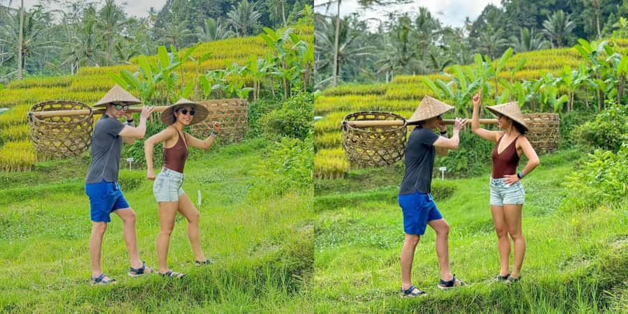 Bali: ATV Rafting Zipline Swing &Sky Bike in Ubud Rice Field - ATV riding on the Beji River route