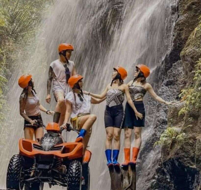 Bali: ATV Ride, Tubing, and Rafting Adventure with Lunch - Floating down the Gekko River