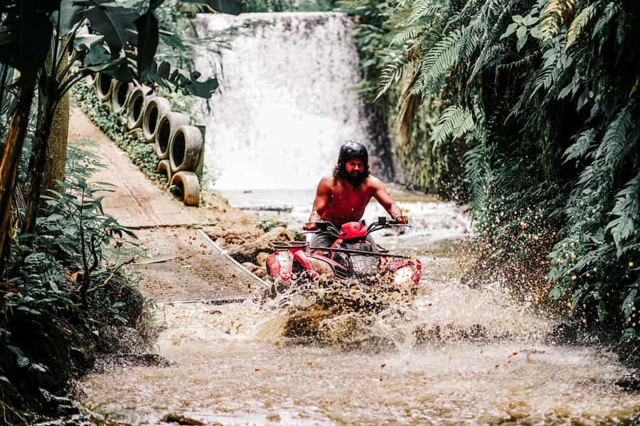 Bali: ATV, Water Rafting, and Monkey Forest Tour - Rafting the Ayung River