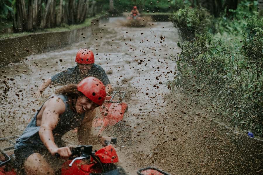 Bali: ATV, Water Rafting, and Monkey Forest Tour - Starting among the monkeys in Ubud