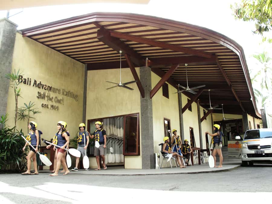 Bali: Ayung River Premium White Water Rafting with Lunch - The arrival facility makes a good first impression