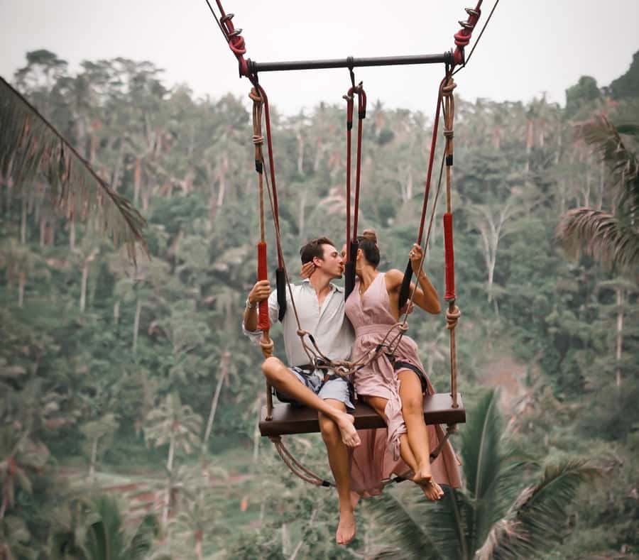 Bali: Ayung River Rafting & Jungle Swing Tour with Transfer - Pickup through Bali and the ride to the river