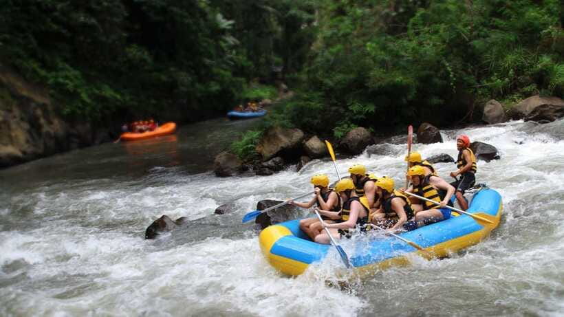 Bali: Ayung River White Water Rafting Adventure - Three hours of rapids, quiet water, and green river banks