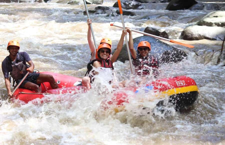 Bali: Ayung River White Water Rafting with Buffet Lunch - The Ayung River route and what the two hours feel like