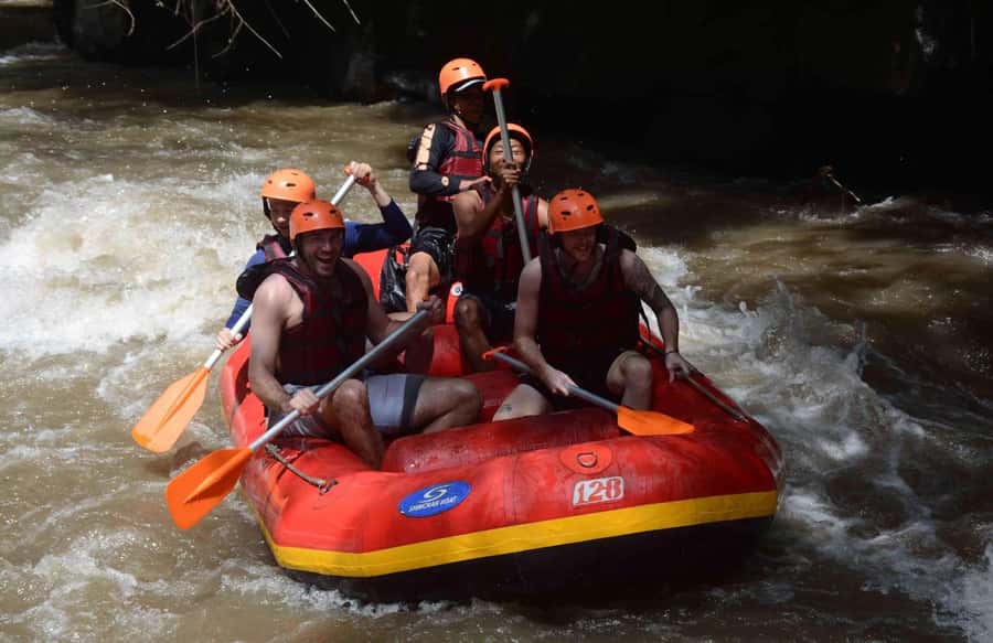 Bali: Ayung River White Water Rafting with Buffet Lunch - Indonesian buffet lunch after rafting
