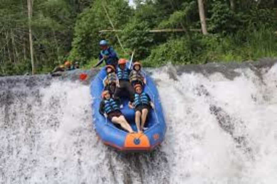 Bali: Telaga Waja White Water River Guided Rafting & Lunch - The scenery gives the trip its local character