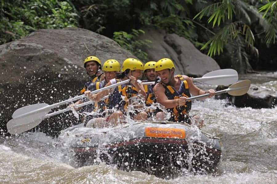 Bali: Telaga Waja White Water River Guided Rafting & Lunch - What happens before you reach the first rapid
