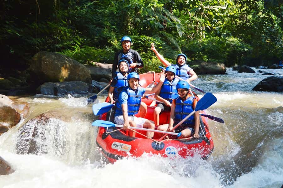 Bali-Ubud fun ATV Quad Bike Adventure & River Rafting - Who will enjoy this most