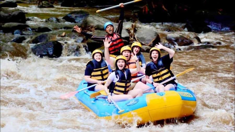 Bali: Waterfall Gorilla Cave ATV & Ubud Rafting Trip & Lunch - Ayung River Rafting: Scenic Rather Than Wild