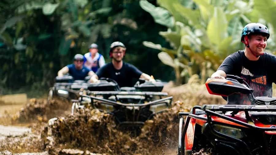 Bali: Waterfall Gorilla Cave ATV & Ubud Rafting Trip & Lunch - Choosing Between the 250cc and 450cc ATVs