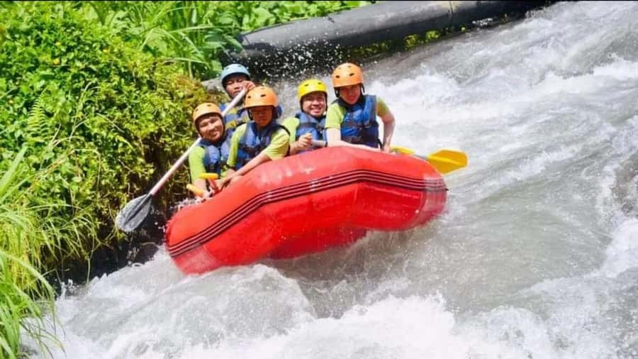 Bali: Waterfall Gorilla Cave ATV & Ubud Rafting Trip & Lunch - Kingkong Cave and the 7 Km Quad Route