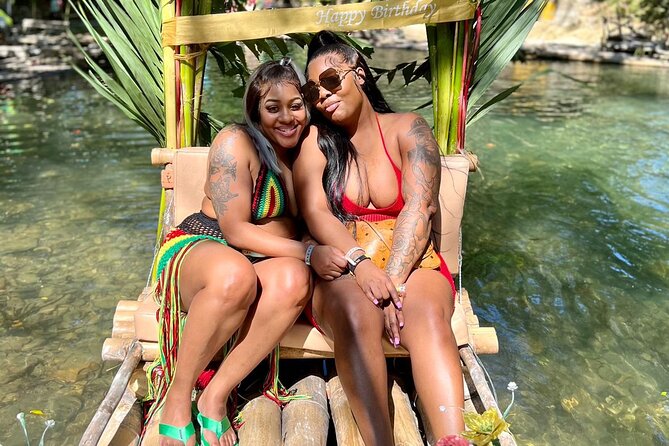 Bamboo Rafting and Limestone Massage in Montego Bay, Jamaica - What the rafting portion feels like