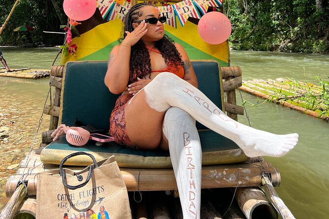 Bamboo Rafting and Limestone Massage in Montego Bay, Jamaica - The captain can shape the whole outing