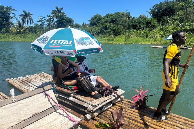 Bamboo rafting on the great river -Transportation only - Meeting local people and seeing river life