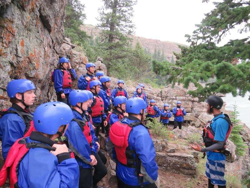 Banff: Morning Whitewater Rafting Tour in Horseshoe Canyon - Calm water, canyon walls, and the first rapids