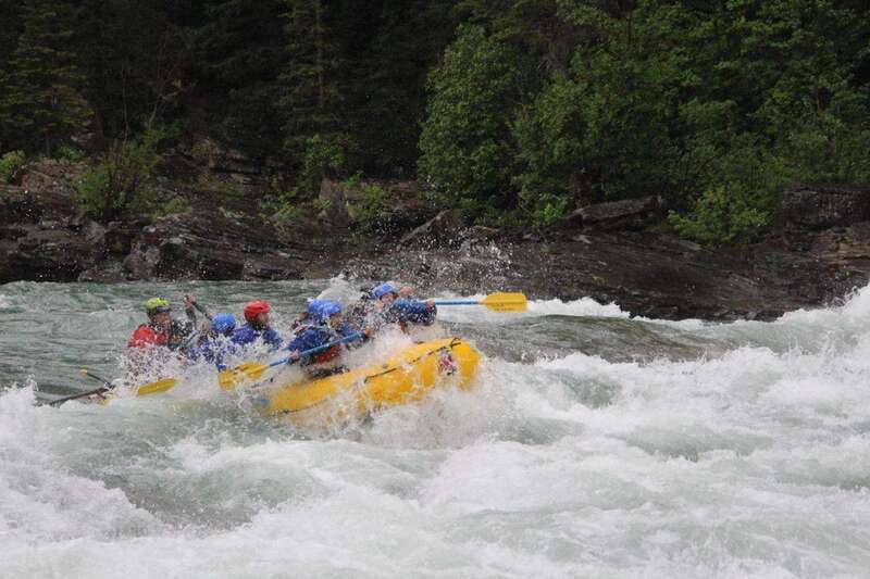 Banff: Morning Whitewater Rafting Tour in Horseshoe Canyon - Getting ready at Nakoda Lodge