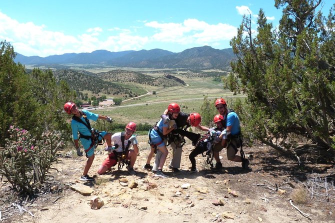 Bighorn Sheep Canyon Raft and Zipline - Class III Rapids, 9 Zip Lines, & lunch - Nine zip lines across 100 acres