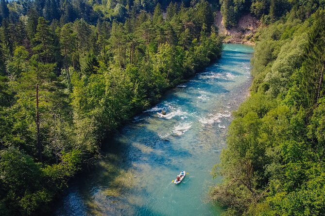 Bled Rafting - Leaving Bled for the Sava Dolinka