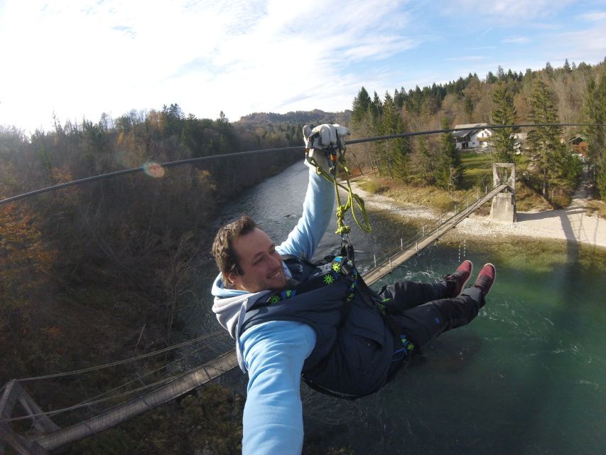 Bled: Rafting and Zipline Tour - The 13-kilometer rafting route