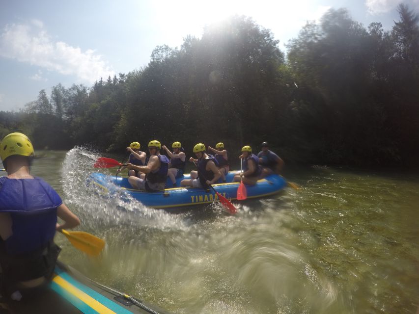 Bled: Rafting and Zipline Tour - What the rafting feels like for families