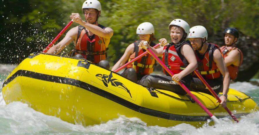 Bled: Sava River Rafting Trip - From Bled pickup to the river