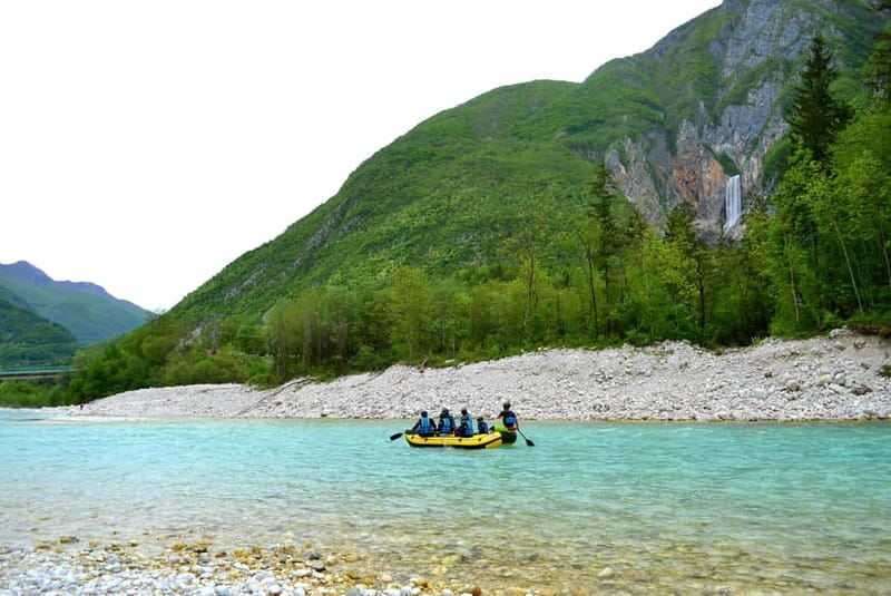 Bovec: Kinder Rafting on Soča River from 4years +FREE photos - What You Receive for $70