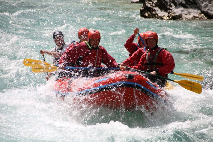 Bovec: Soča River Whitewater Rafting - Safety and paddle training before the rapids