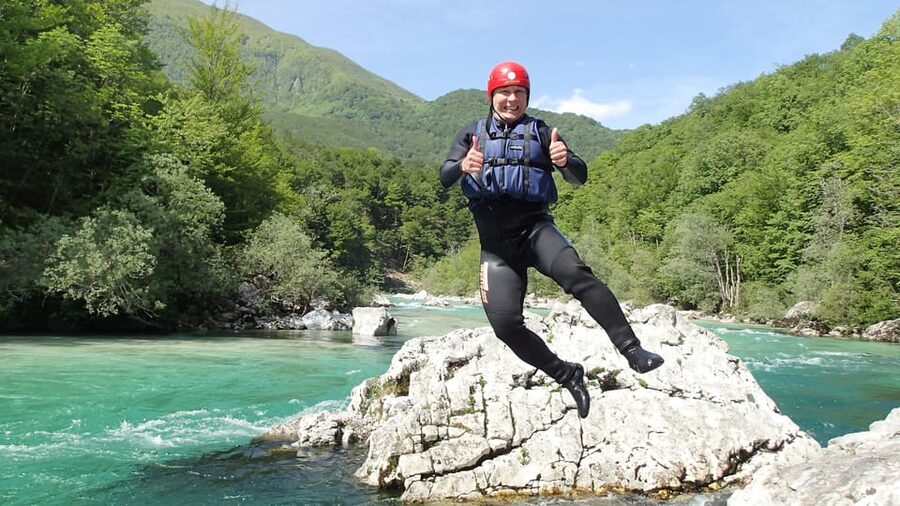 Bovec: Whitewater Canoeing on the Soča River - How this compares with a large rafting trip
