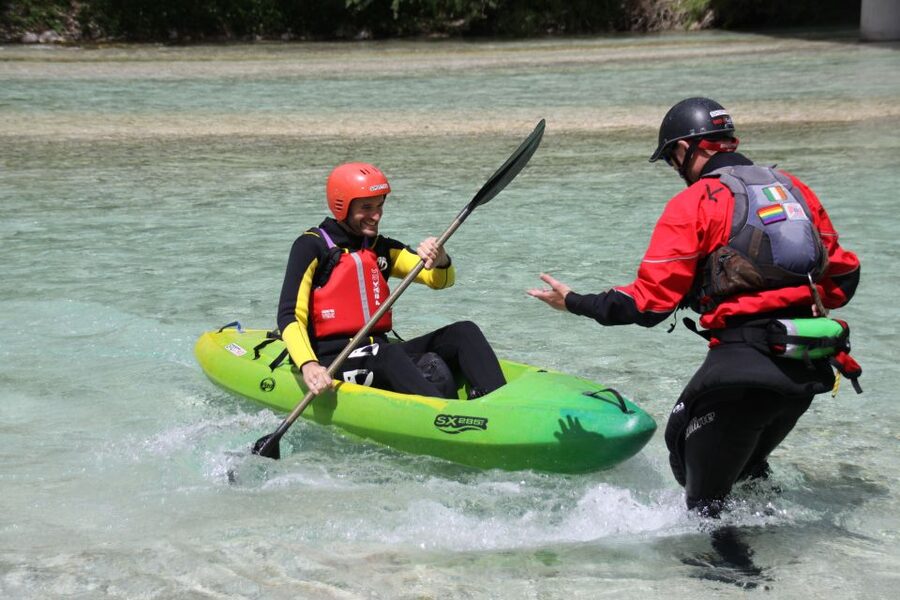 Bovec: Whitewater Kayaking on the Soča River - The Čezsoča river section and canyon views