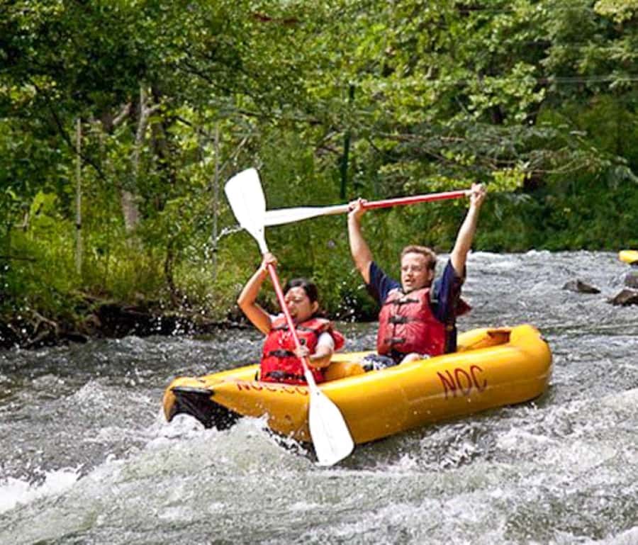 Bryson City: NOC Rafting & Ducky Kayak Rentals - Starting at NOC’s Adventure Deck