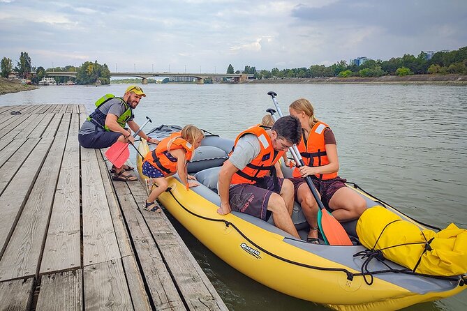 Budapest Rafting - Sunset Cruise - Arriving at the riverside finish