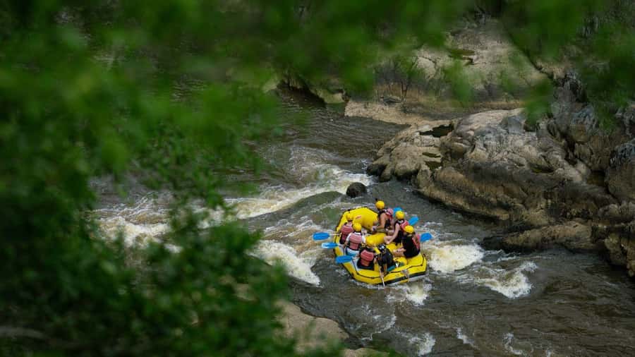 Cairns: Raging Thunder Barron Gorge River Rafting Trip - Easing into Grade 2 and 3 rapids