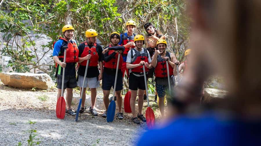 Cairns: Raging Thunder Barron Gorge River Rafting Trip - Rainforest, gorge walls, and the quieter river sections