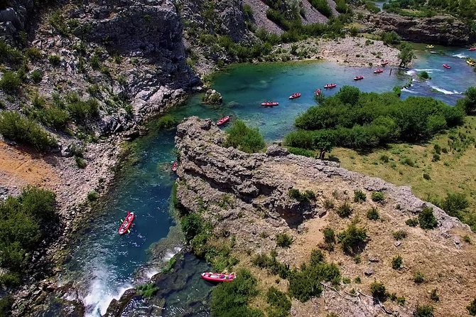 Canoe safari / rafting on river Zrmanja - Why the Zrmanja River makes a fine day out