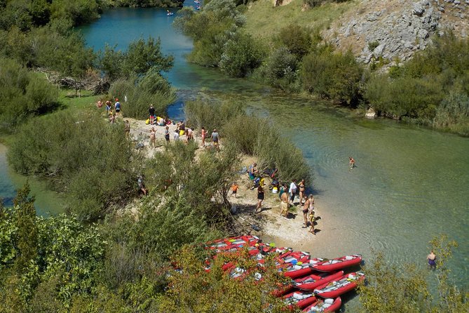 Canoe safari / rafting on river Zrmanja - Starting at 10:00 in Kaštel Žegarski