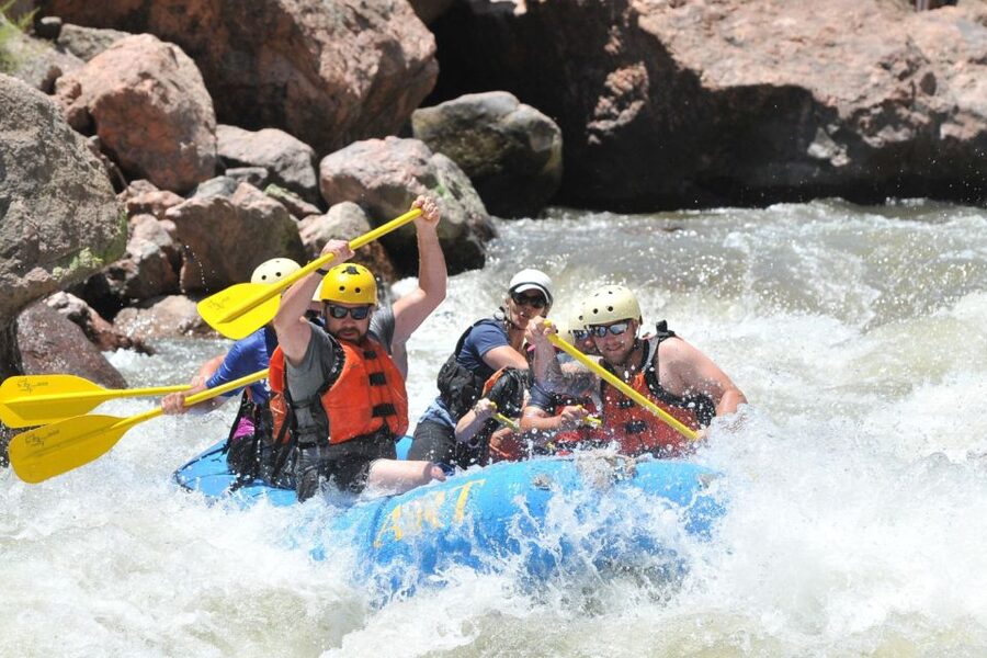 Cañon City: Half-Day Royal Gorge Adventurous Rafting Tour - The safety briefing and the calm opening stretch