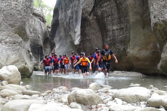 Canyoning and Rafting Tours from Kemer - A closer look at the day from Kemer