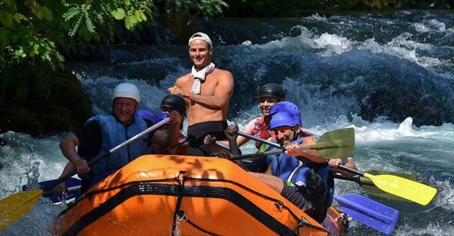 Cetina River Rafting from Split - The character of a Cetina rafting day