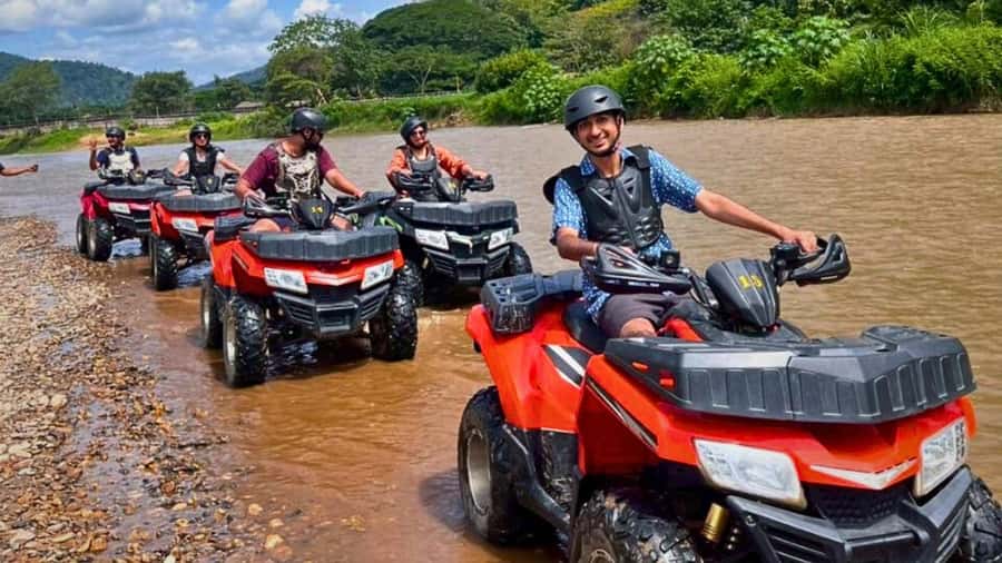 Chiang Mai: ATV Adventure, Jungle Hike & White Water Rafting - A two-hour walk to a waterfall