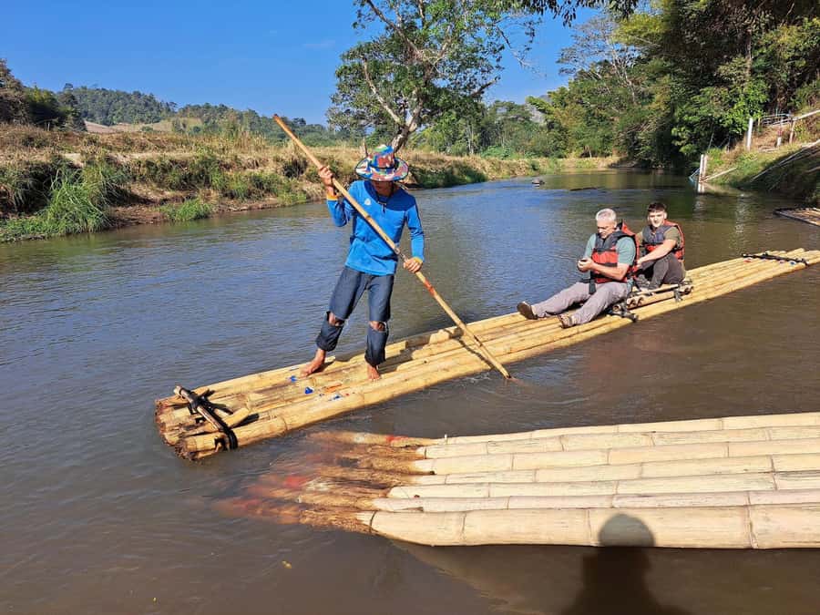 Chiang Mai: Bamboo Rafting and Wat Phra That Doi Kham - Timing, Pickup, and a Few Things to Watch