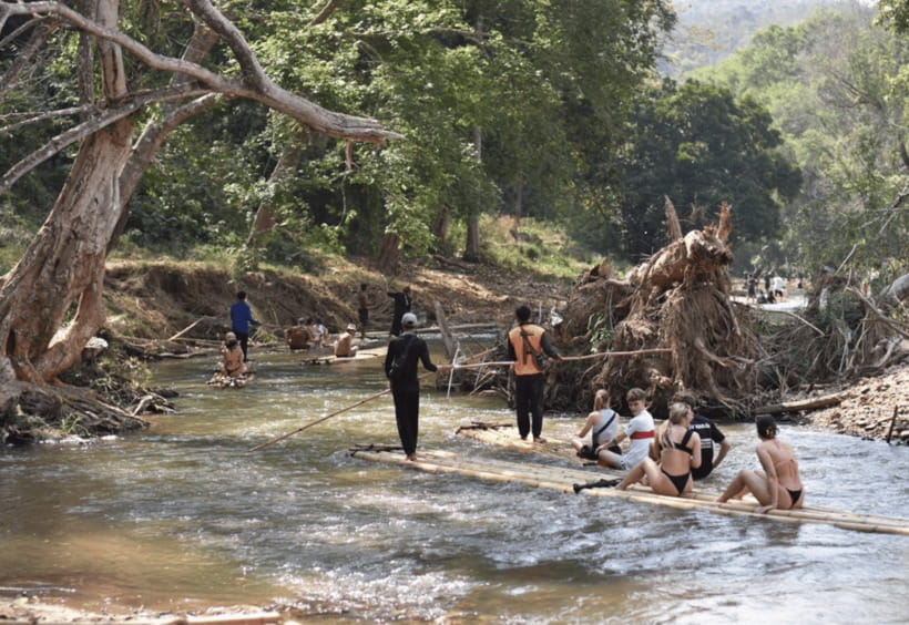 Chiang Mai: Bamboo Rafting with Hotel Transfers - The drive from Chiang Mai to the countryside